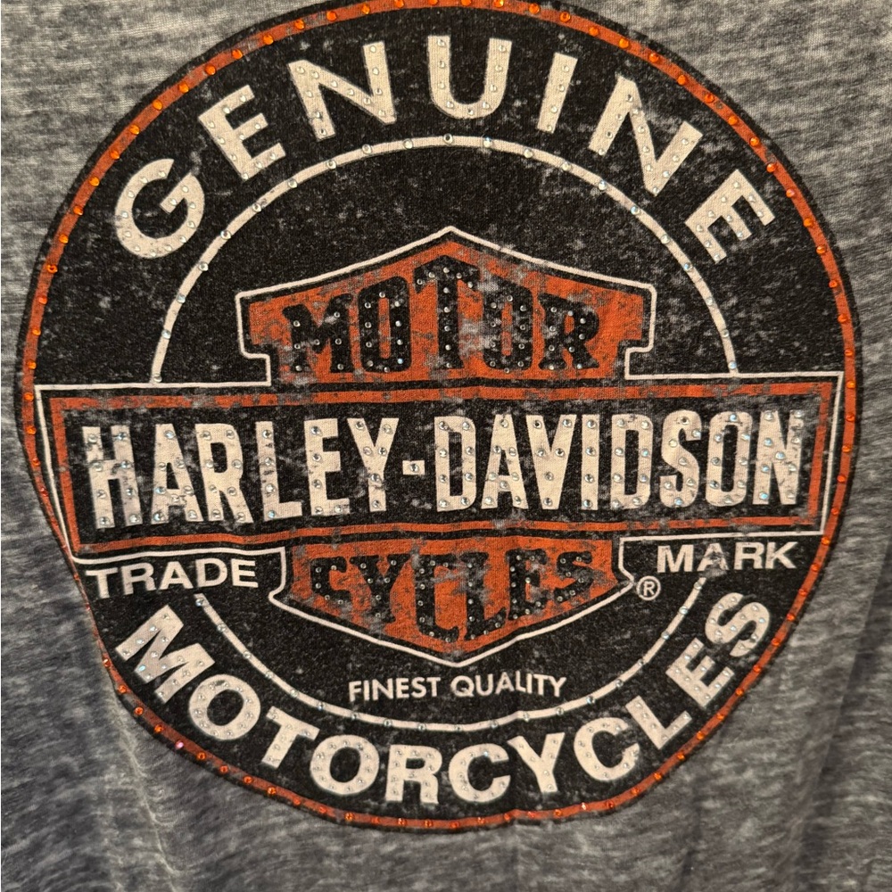 Harley-Davidson Sheer Bling Shirt - Picture 8 of 10